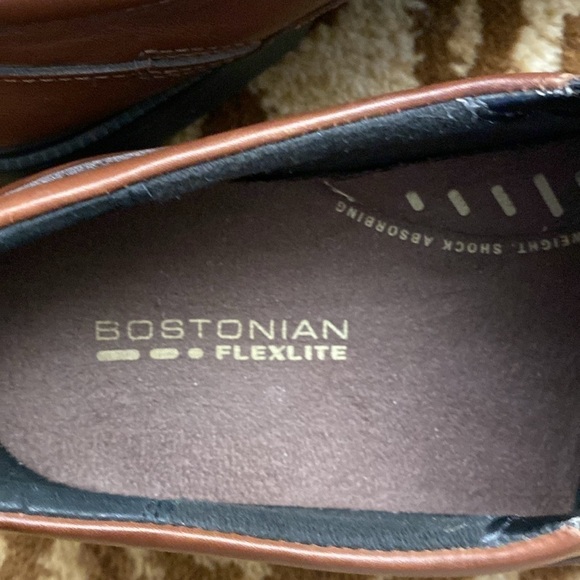 Bostonian Mendon flexlite Loafers Men’s 11.5 Leather Dress Shoes Brown comfort - Picture 7 of 8